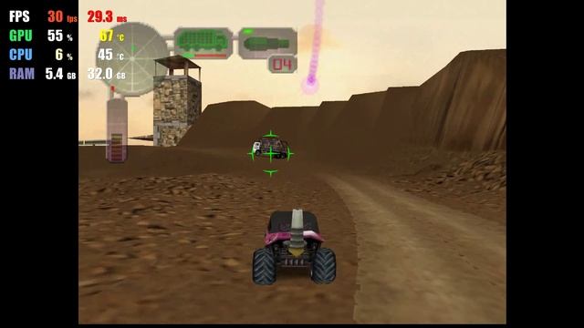 Parallel N64 | Vigilante 8 2nd Offense | N64 Emulator HD Gameplay смотреть онлайн