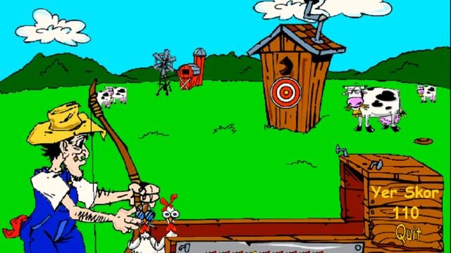 Chicken Archery (Windows game 2000) смотреть онлайн