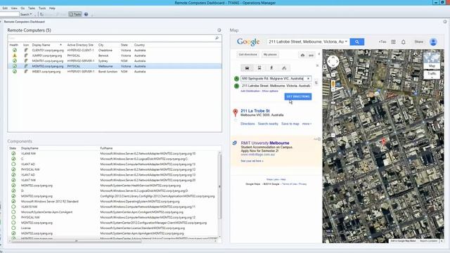 SCOM 2012 R2 Dashboard - Google Maps (Developed by Tao Yang) смотреть онлайн