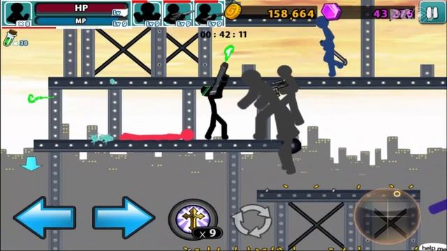 Anger Of Stick 5 - Stick War Zombile Games Level 40 to 41 | Android Gameplay HD смотреть онлайн