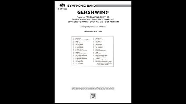 Gershwin! - arr. Warren Barker смотреть онлайн