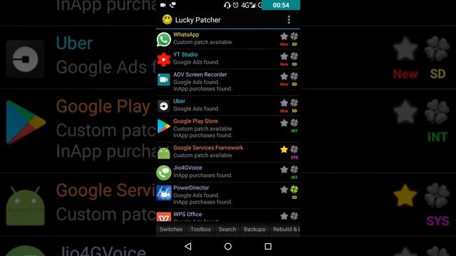 How to move non movable apps to SD card | root | Lucky Patcher | English | смотреть онлайн