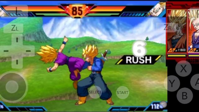 DRAGON BALL EXTREME BUTODEN CITRA EMULATOR ANDROID GAMEPLAY смотреть онлайн