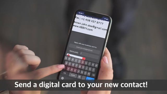 ABBYY Business Card Reader - Make business cards work смотреть онлайн