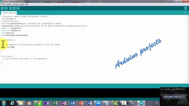 [Tuto] ultrasonic sensor HC-SR04 with LCD {proteus } смотреть онлайн