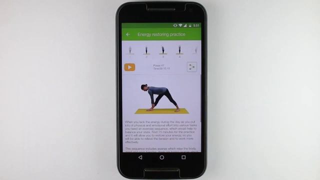 Yoga Plus App Demo Video (Android) смотреть онлайн