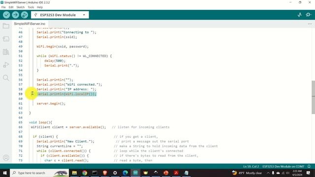 Control ESP32/Arduino IDE using WiFi Network - Control Remotely an LED смотреть онлайн