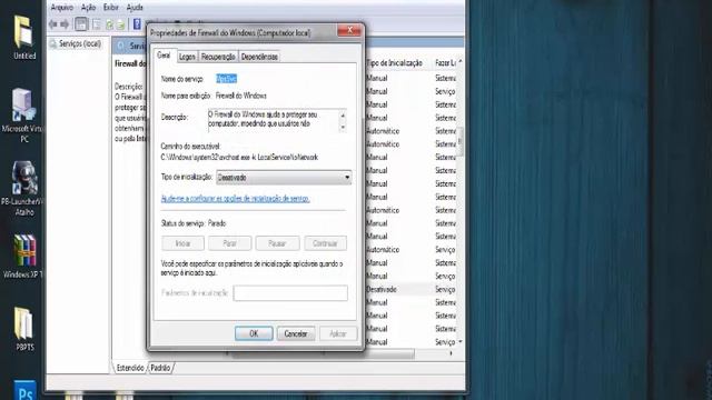 Como Solucionar o Erro do Firewall do windows 0x80070422 смотреть онлайн