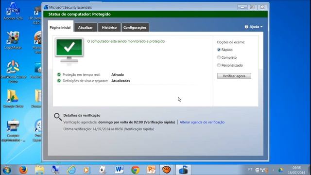 Dica Como usar o Microsoft Security Essentials (1/4) смотреть онлайн