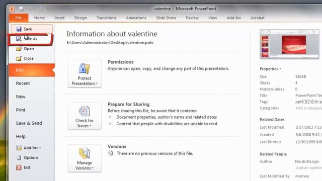 PowerPoint 2010 Tips - How to Protect PowerPoint Presentation from Editing or Stealing Content смотреть онлайн