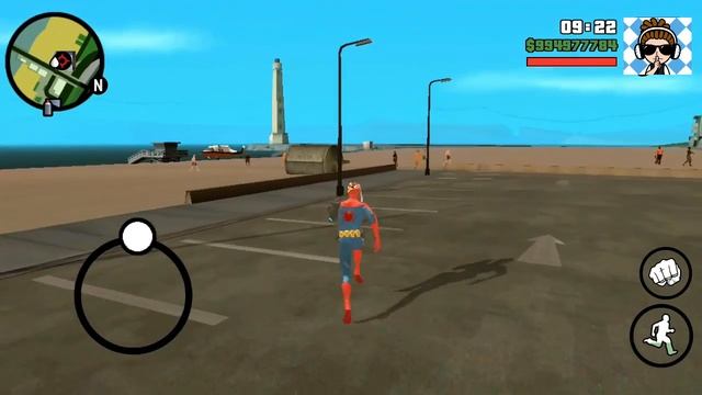 Spiderman Cyborg • MOD Skin GTA San Andreas Android смотреть онлайн