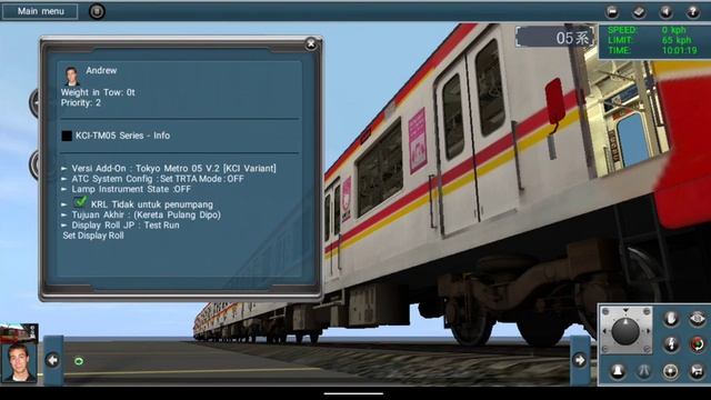ADD ONS KRL TM 05 JIRC FULL SCRIPT?!?!😱 - TRAINZ SIMULATOR ANDROID
