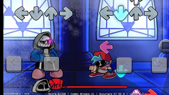 FNF vs dusttale sans Android смотреть онлайн