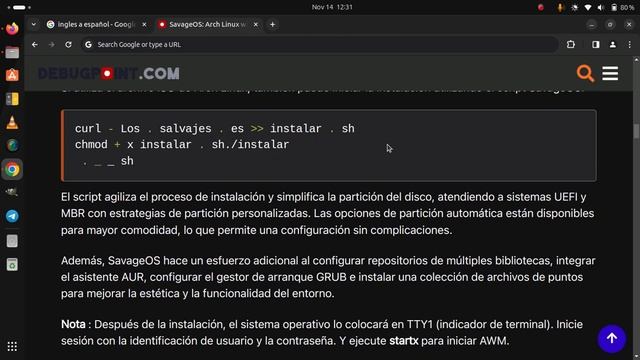 SavageOS: Arch Linux con Awesome Window Manager смотреть онлайн