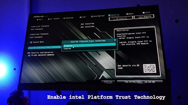 How To Enable TPM 2.0 In ASUS And ASRocK Motherboard (intel) Bangla কীভাবে TPM চালু করতে হয়