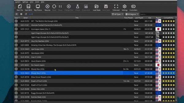 PS1 Gun Games with Mouse in DuckStation