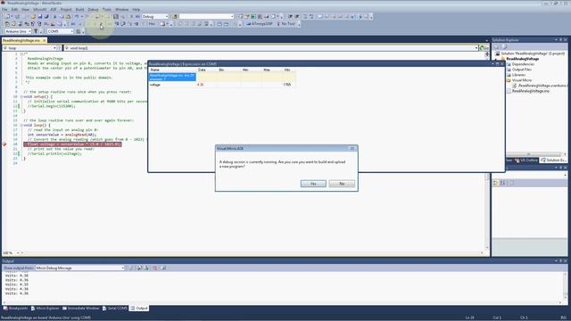 Arduino Programming with Visual Micro for Atmel Studio 6.1 - Part 3 - Compile & Debug смотреть онлайн