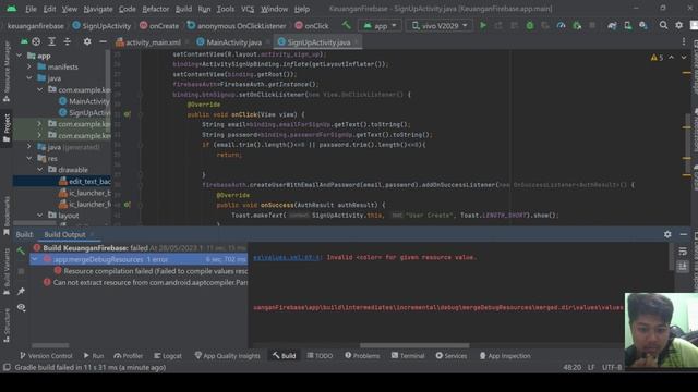 Android Studio Can not extract resource from com.android.aaptcompiler.ParsedResource@3713ed03. смотреть онлайн