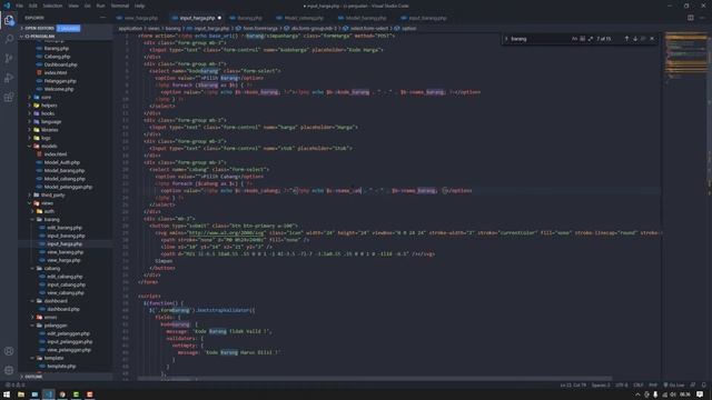 Aplikasi Penjualan Dengan Codeigniter - PART 10 - CRUD Data Harga Barang смотреть онлайн