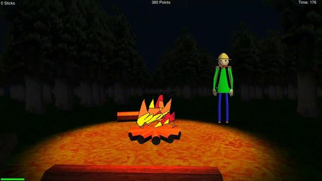Baldi's Basics Field Trip Camping Mobile Version смотреть онлайн