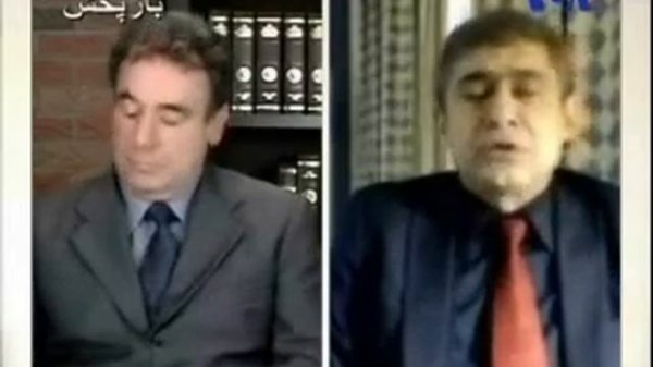 Canadian resident Namvar Haghighi dispute with Mehdi Falahati on VOA Persian TV