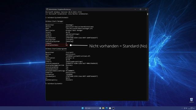 Windows Boot-Manager und erweiterten Start aktivieren (F8 Boot, erweiterte Starteinstellungen) смотреть онлайн
