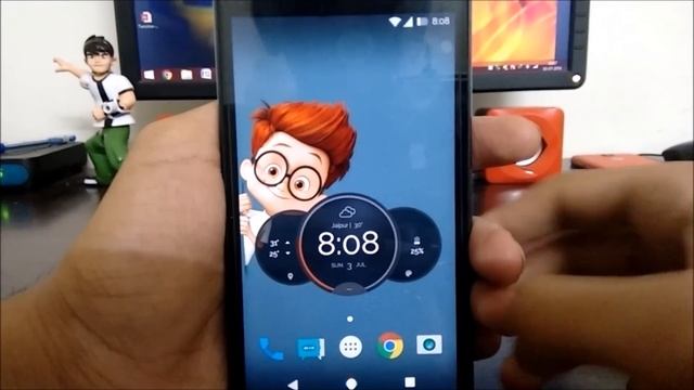 Moto Z Time-Weather-Battery Widget смотреть онлайн