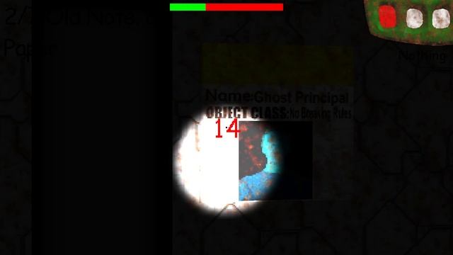 Baldi's Basic The Old Laboratory Of Failure Experiments V 1.2