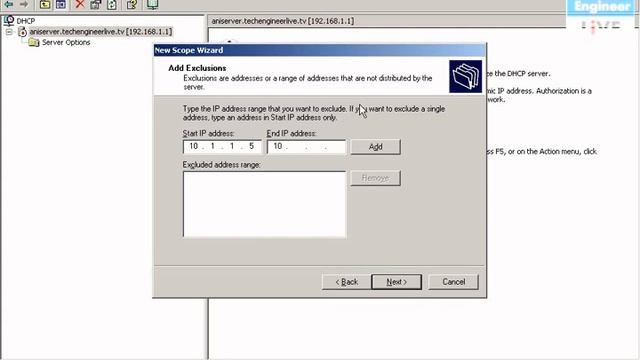 Install DHCP (Dynamic Host Configuration Protocol) in Windows Server 2003 смотреть онлайн