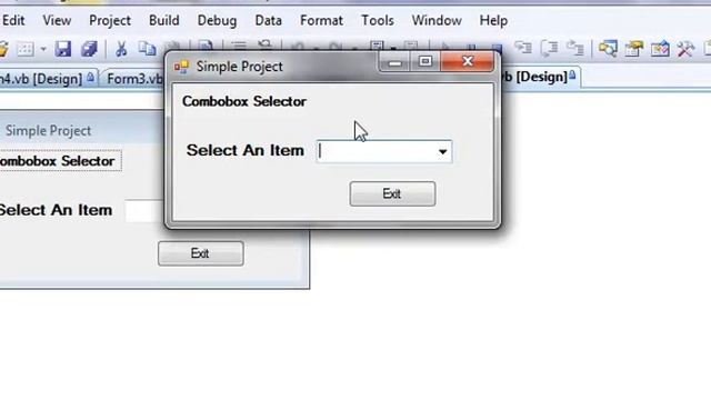 Combobox Selector in visual basic 2008 смотреть онлайн