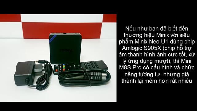 Android TV Box Mini M8S PRO T95N giá rẻ nhỏ gọn mạnh mẽ Bạn đã biết chưa? смотреть онлайн