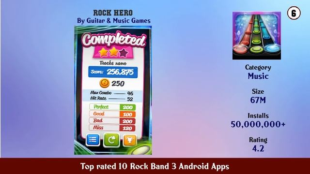 Top rated 10 Rock Band 3 Android Apps смотреть онлайн