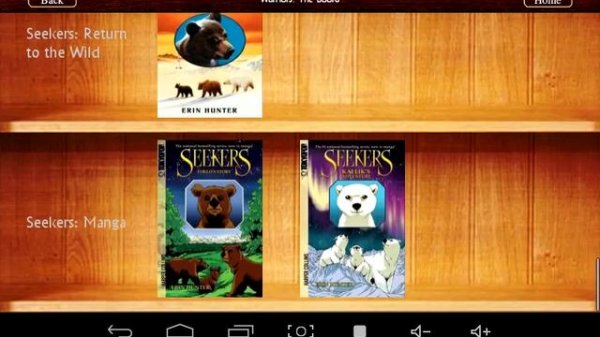 Android app (warrior cats)