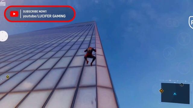 Climbing highest building in marvel spiderman || android gameplay || 100℅ real video no click bait смотреть онлайн