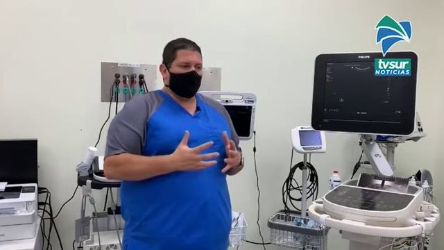 Emergencias del Hospital Escalante cuenta con 4 ultrasonidos y 4 vídeolaringoscopios смотреть онлайн