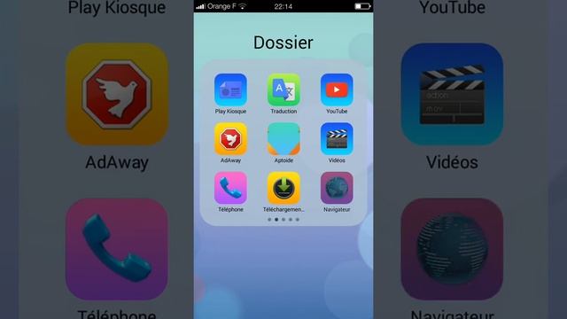 Tuto: transformer son Android en IPhone (ios7) смотреть онлайн