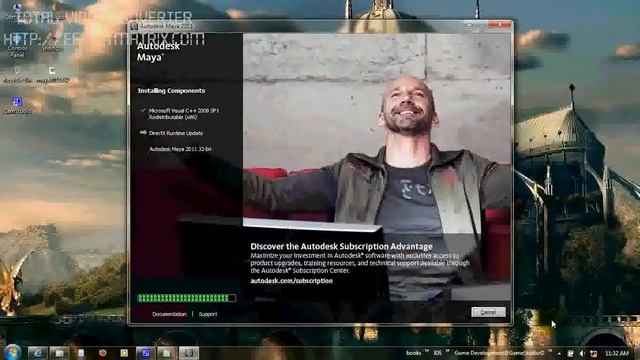 Autodesk Maya 2011 Installation.flv смотреть онлайн