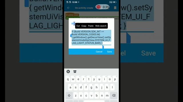 How Change Status bar text color in Sketchware смотреть онлайн