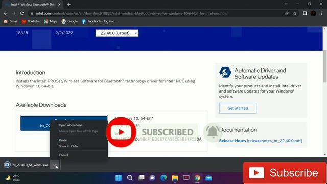 How to Download & Install All Intel Bluetooth Driver for Windows 10 11 смотреть онлайн