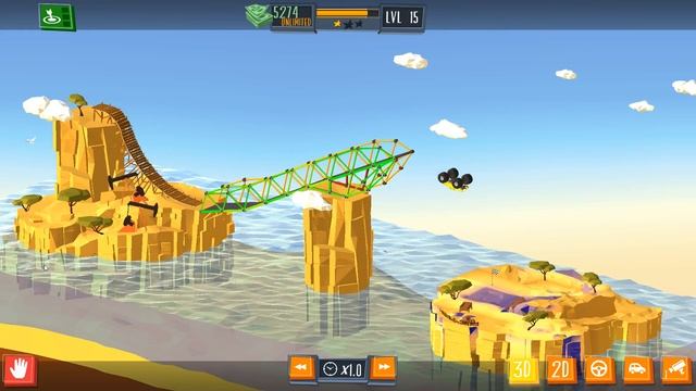 Build a Bridge Level 15 - Android Walkthrough смотреть онлайн