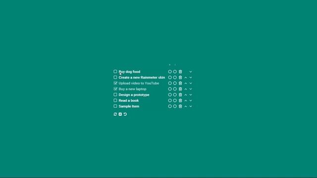 Todo Master Rainmeter To Do List Skin | Rainmeterbase