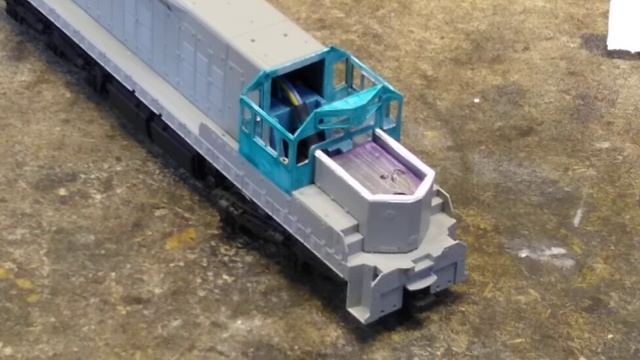 5 locomotives in 30 days part 33 cab replacement proto 2000 SD7 смотреть онлайн