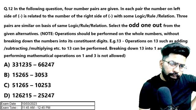 SSC CHSL 2022-23 Answer Key All Shifts | 10 March 2023 Shift 11:45 - 12:45 SSC CHSL 2023 Reasoning смотреть онлайн