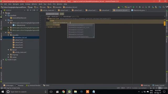 Create automatic colour changing background [HINDI] |Advance Android Tutorial|Android Studio смотреть онлайн
