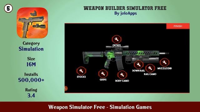 Top 10 Weapon Simulator Free Android App смотреть онлайн