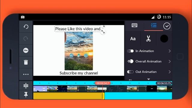Add text in video with white background with android смотреть онлайн