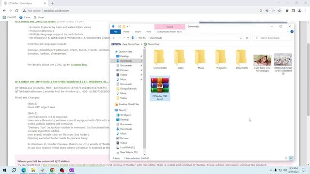 How To Get File Explorer Tabs in Windows 10 смотреть онлайн
