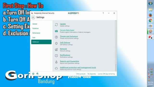 How to add Exclusion in Kaspersky & Windows Defender (Tutorial Part 1) смотреть онлайн
