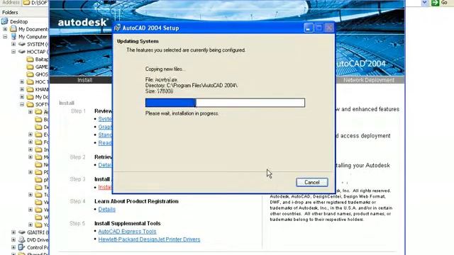 cách cài cad 2004 смотреть онлайн