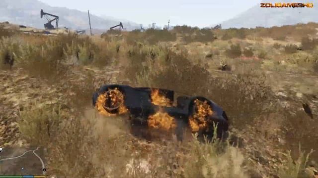 Grand Theft Auto 5 (GTA V) Car Crash Compilation 10 смотреть онлайн